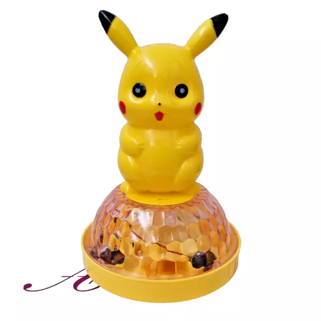 Pokemon Go Pikachu Toy Figure Light Up Bump & Go Moving Interactive Musical