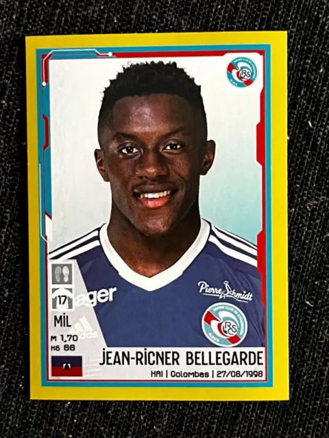 Sticker Panini Championnat Foot 2022 Jean Bellegarde Strasbourg # 446 Mint New