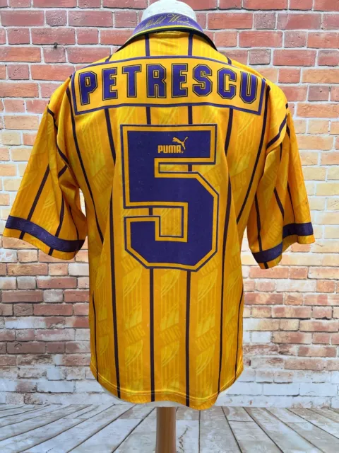 Sheffield Wednesday 1994/1995 Vintage Away Football Shirt Dan Petrescu #5