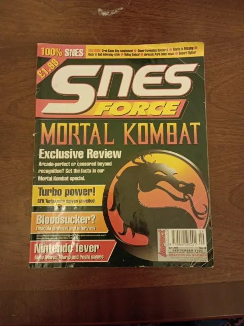 Snes Force Magazine Issue 3 September 1993 Super Nintendo