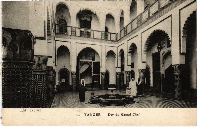 CPA AK MAROC TANGIER - Dar du Grand Chef (92933)