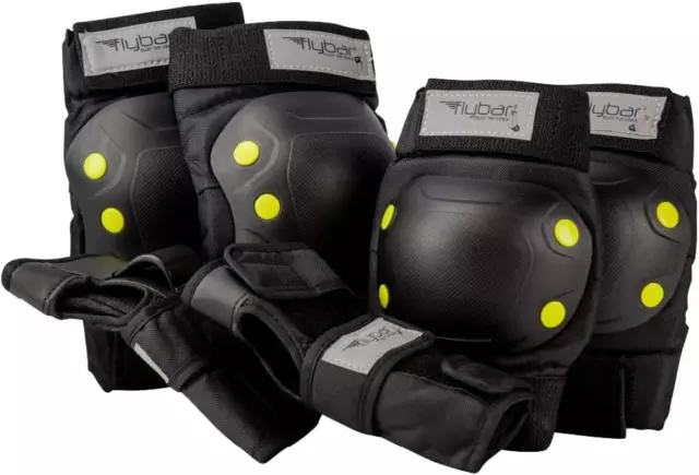 KNEE AND ELBOW Pads, Wrist Guards Safety Gear-Multi Sport Protection ...