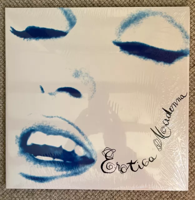 Madonna Erotica Ltd Ed White Vinyl Double LP 2018 Re-Release Unplayed