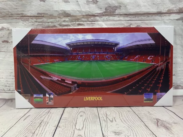 LFC Anfield Stadium Canvas Picture Liverpool Football Club Stadium Ground Player