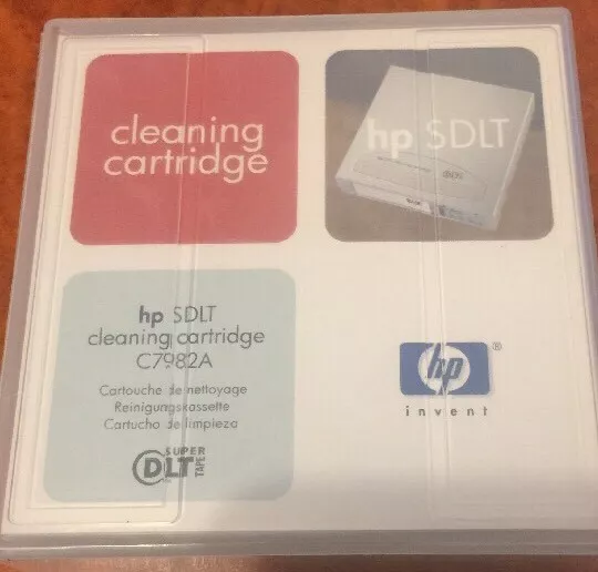 HP SDLT Cleaning Cartridge C7982A For Super DLT Tape 51122 16332