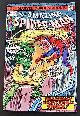 Marvel Comic THE AMAZING SPIDER-MAN #154, 1976 VF (lot h)