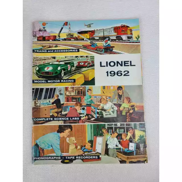 Lionel '027' Super '0' HO Model Railroad Train Catalog 1962