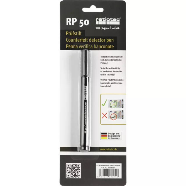 Ratiotec RP 50 Geldscheinprüfstift