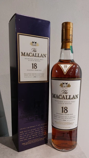 Macallan 18 Sherry Oak 1994