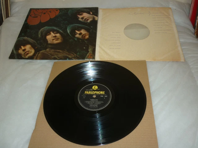 ☆UK ORIG MONO LP☆THE BEATLES/Rubber Soul 1965年 初回Y/B PARLOPHONE