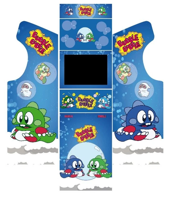 STICKERS BORNE ARCADE (Mame ou Euro ou Personnalisé) - Modèle Sticker
