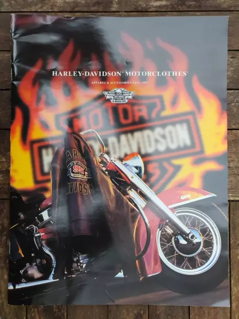 Harley Davidson 1997 Motorbekleidung Bekleidung Broschüre-Booklet 65 Seiten