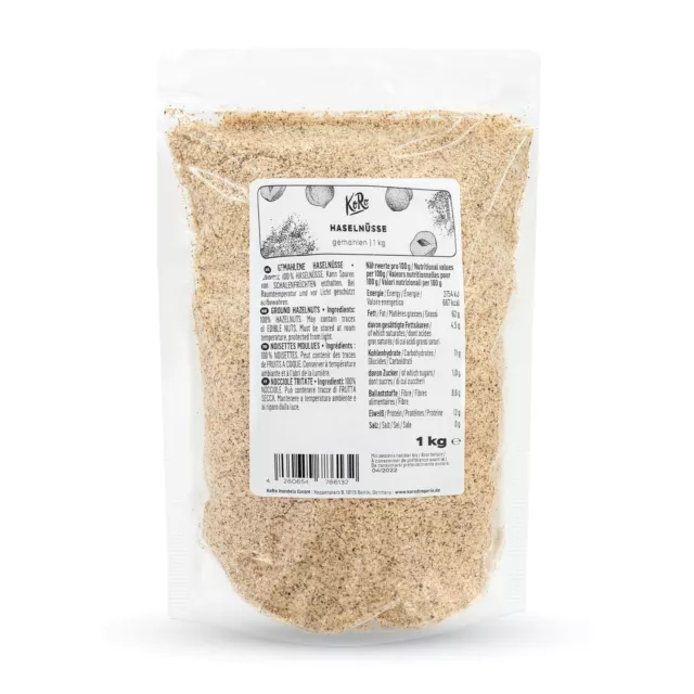 KoRo | Gemahlene Haselnüsse 1 kg