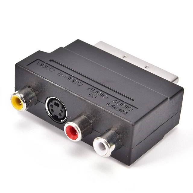 Scart to 3 RCA S-Video Adapter Composite RCA SVHS ... - Vicedeal Scart to 3 RCA S-Video Adapter Composite RCA SVHS ... - Vicedeal