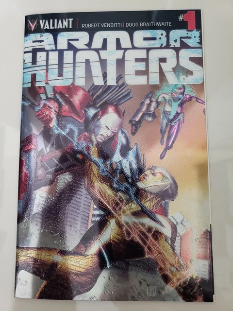 Armor Hunters #1 (2014) Valiant Comics Chromium Cover Special 1St Print! Nm