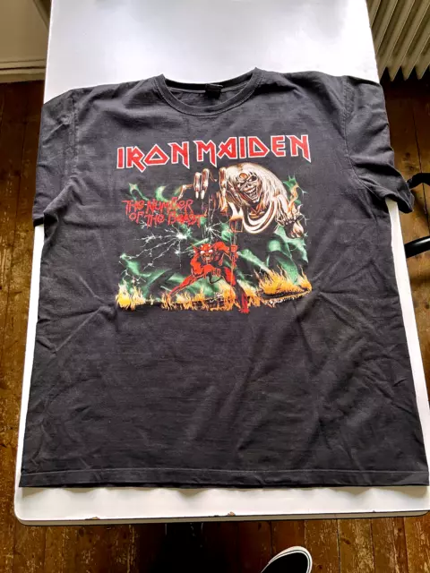 Iron Maiden The Number Of The Beast T-Shirt XXL