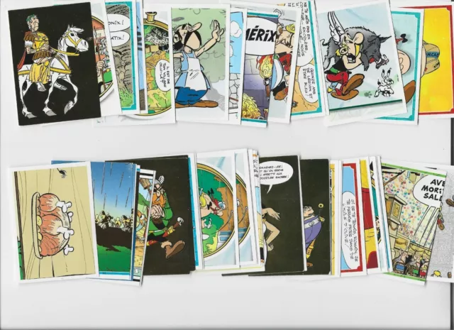 lot de 44 stickers 0 double Carrefour/Panini 60 ans d'aventures Astérix 2019