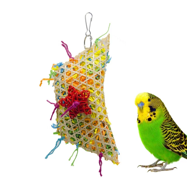 1Pc Papagei Beißen Spielzeug Vogel Biss Spielzeug Papagei Käfig Zubehör