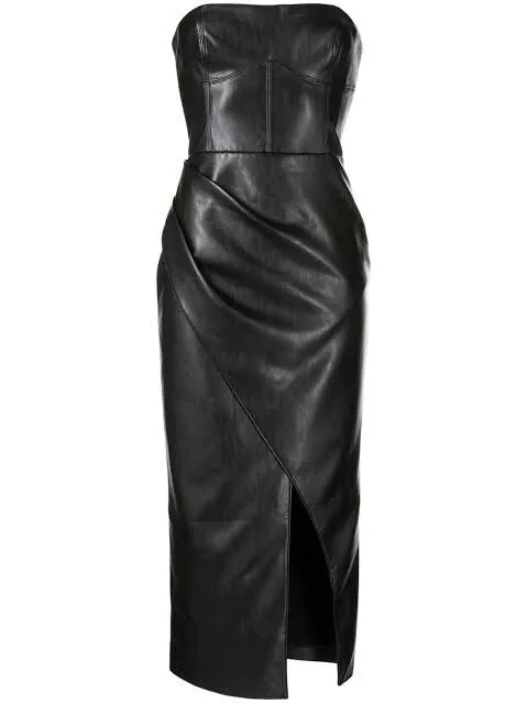 MANNING CARTELL - Strapless Draped Midi Dress - Size 8 $130.00 ...