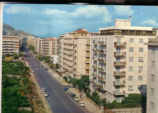 Cartolina Palermo Citta'    Viaggiata   1965 Viale Lazio   Regalo