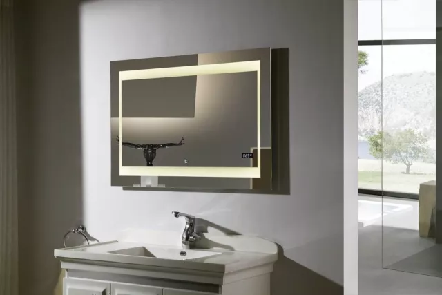 Bathroom Mirror - LED Vanity Mirror -Illuminated LED Bathroom Horizontal Zen II