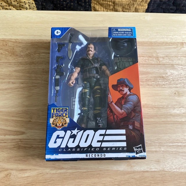 G.I. Joe Classified Tiger Force Recondo and Bazooka In Hand Images