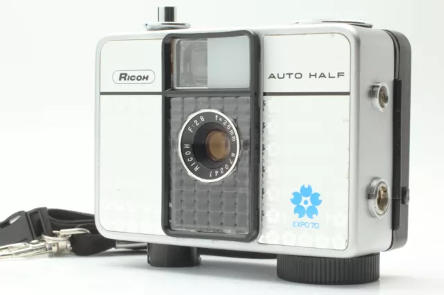 Rare! [MINT] WORLD EXPO '70 Ricoh Auto Half Frame E Film 35mm Camera From Japan