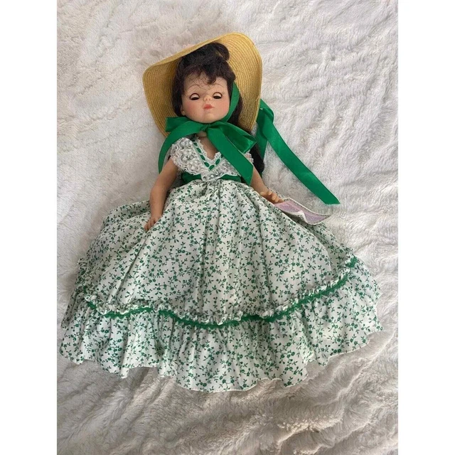 Vintage Madame Alexander Scarlett Jubilee II 14" Doll GONE WITH THE WIND Vintage