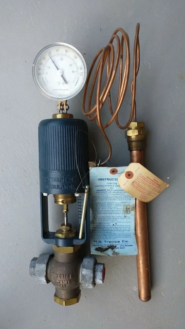 TRERICE Self-Operating/Regulating Temperature Control Valve/Regulator 91400-R03
