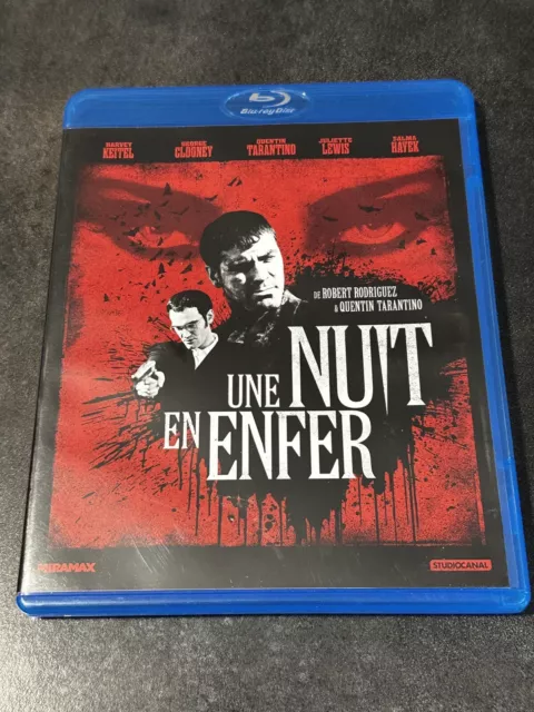 Une Nuit En Enfer Bluray George Clooney  Quentin Taranrino Robert Rodriguez