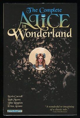 Complete Alice in Wonderland Hardcover HC Lewis Carroll Looking Glass Dynamite