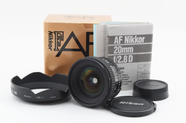 [ TOP MINT] Nikon AF Nikkor 20mm f/2.8D Wide Angle Lens from Japan