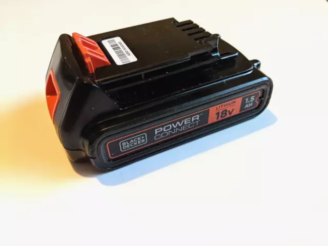 Black and Decker Genuine BL1518 18v Cordless Li-ion Battery 1.5ah