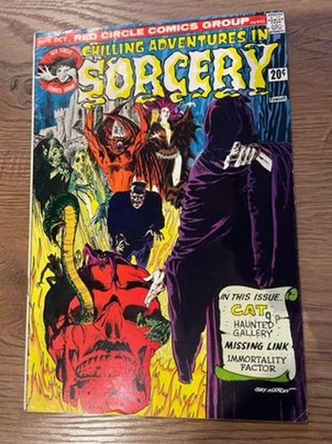 Chilling Adventures in Sorcery #3 - Red Circle Comics - 1973