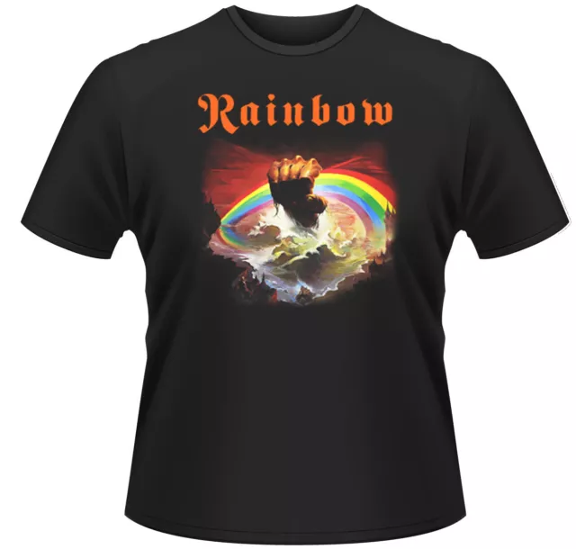 Rainbow Rising Ritchie Blackmore Rock Official Tee T-Shirt Mens Unisex