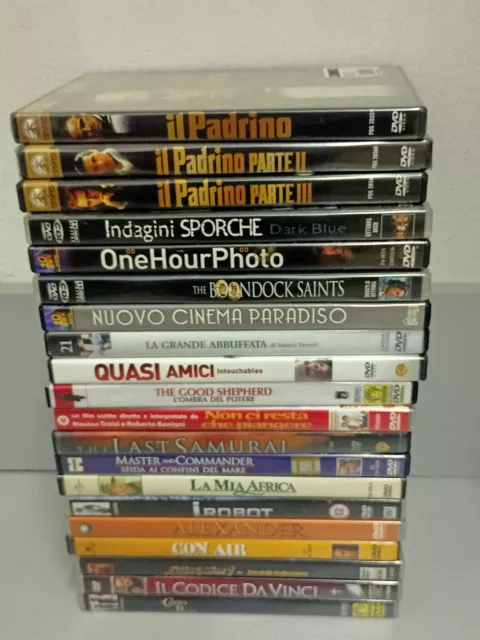 Grande Lotto Film DVD (135 film,) Collezioni rare, lista completa in descrizione