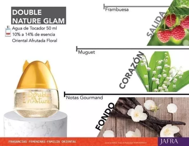 double nature glam perfume