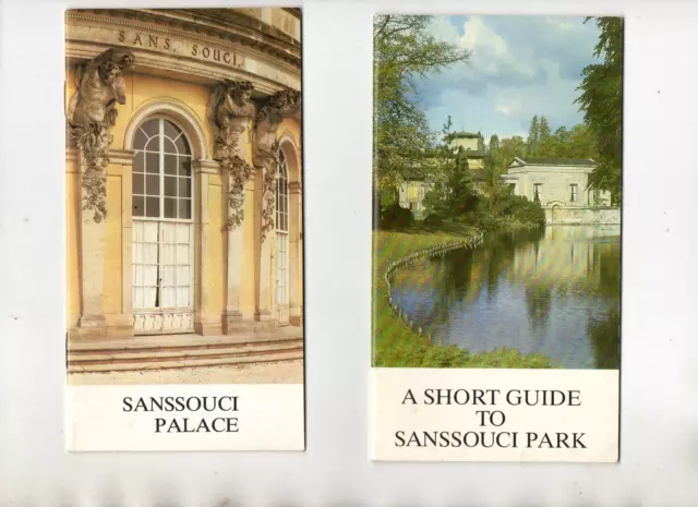 2 Ea  English Guides To Sanssouci Potsdam Germany Palace And Park