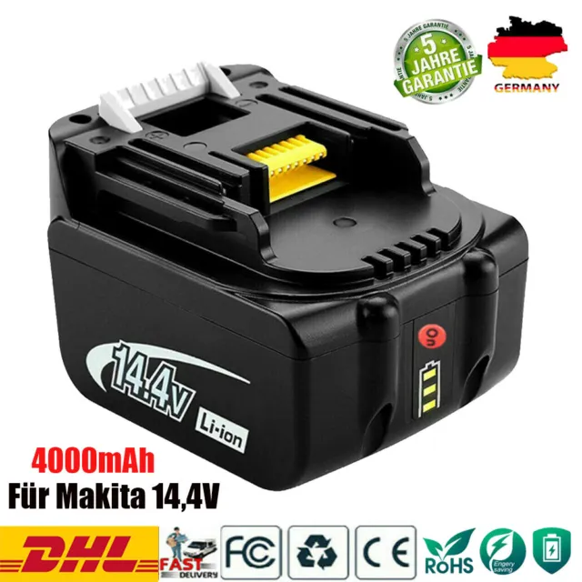 4,0Ah 14,4V für Original Makita Akku BL1440B 1450 1430 BL1415 N 194065-3 Lithium