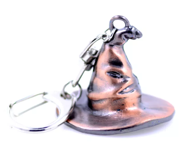 Harry Potter magic sorting wizard hat charm, keyring, Halloween gear