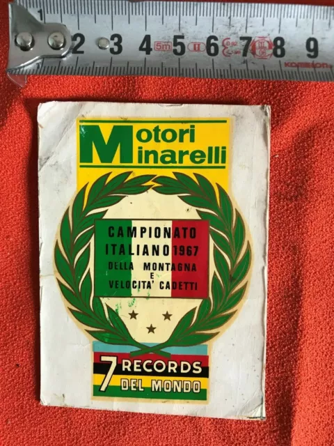 MINARELLI  Decal  Originale 7 RECORDS