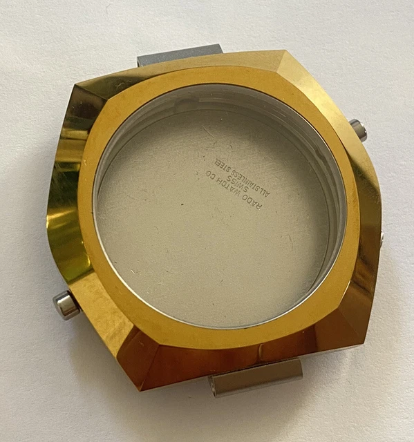Boîtier De Montre Zenith Plaqué Or Vintage - Pour Homme, Occasion - À Remonter Ou Customiser