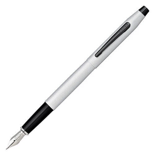 Chrome Cross Classique Siècle Brossé PVD M Fontaine Stylo