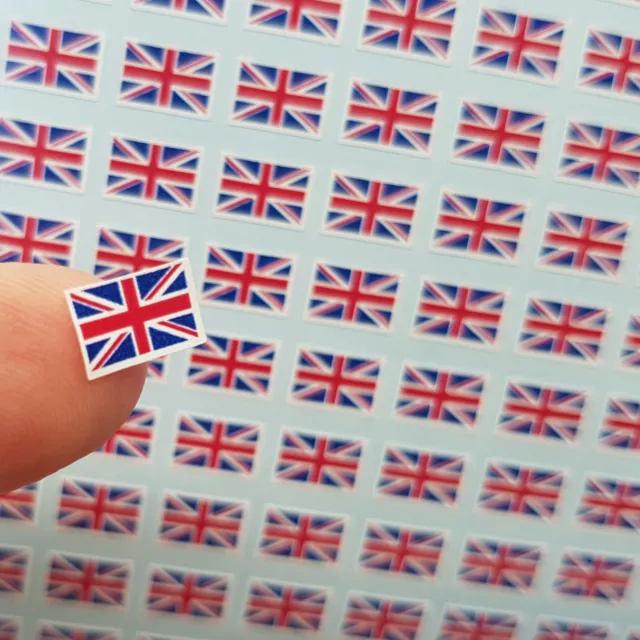 UK Flag Stickers United Kingdom Mini Project Planner Diary Calendar Union Jack