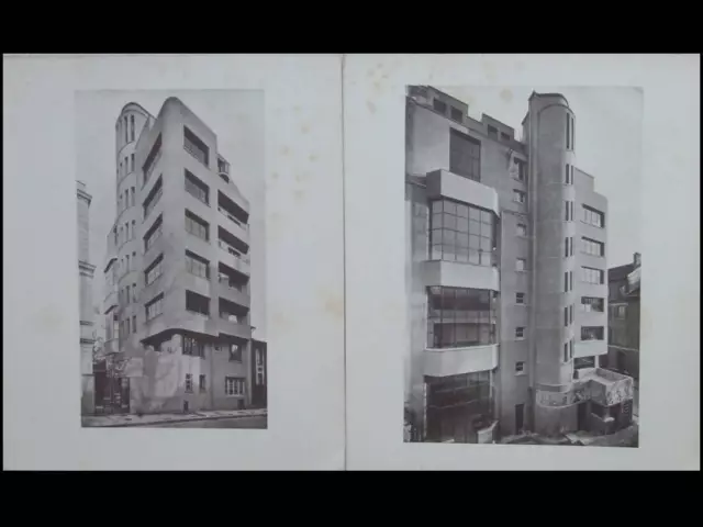 Paris, 12 Rue Cassini - 1930 - 4 Boards Architecture - Charles Abella, Art Deco