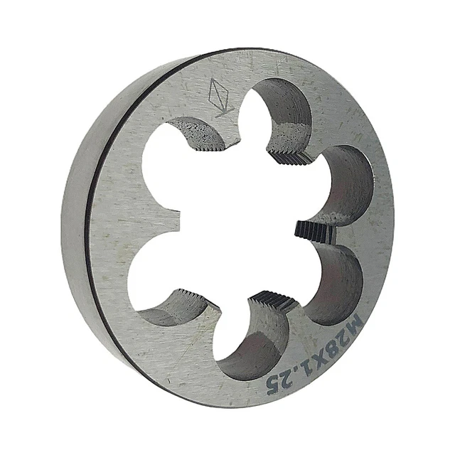 1pc M28mmx1.25mm pitch Metric Right Hand Die M28X1.25mm Dies Threading Tools New