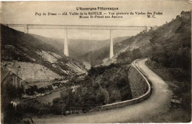 CPA Puy de Dome - Vallée de la Sioule -Vue générale du Viaduc des Fades(222072)