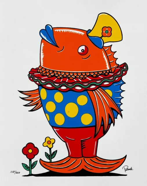 Jim Pollock "Clown Fish" Orange Variant Phish Poster Art Print