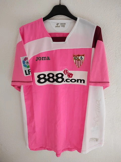 Maillot Domicile FC Séville Joma – Saison 2007-2008 – Neuf – Fabriqué En Espagne