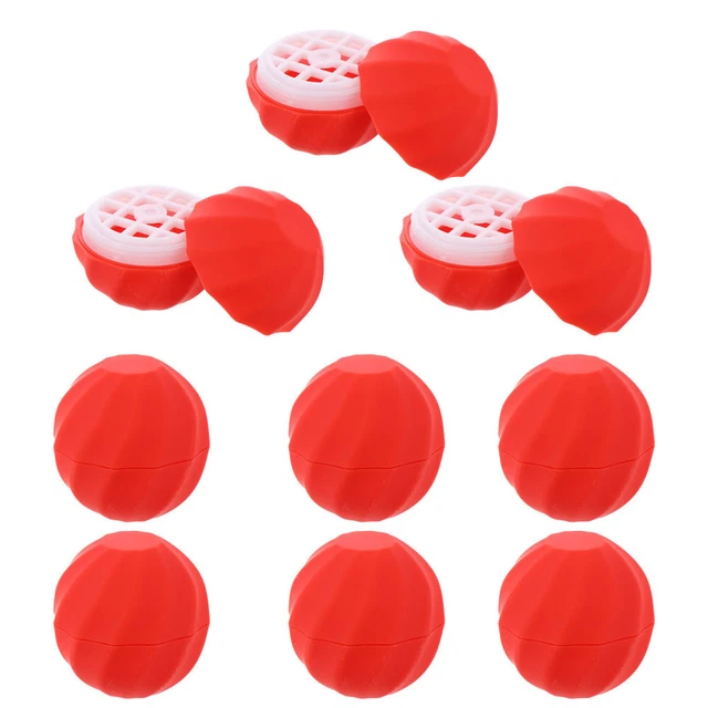 10 pz astuccio rossetto sferico contenitore lucidalabbra vuoto sferico